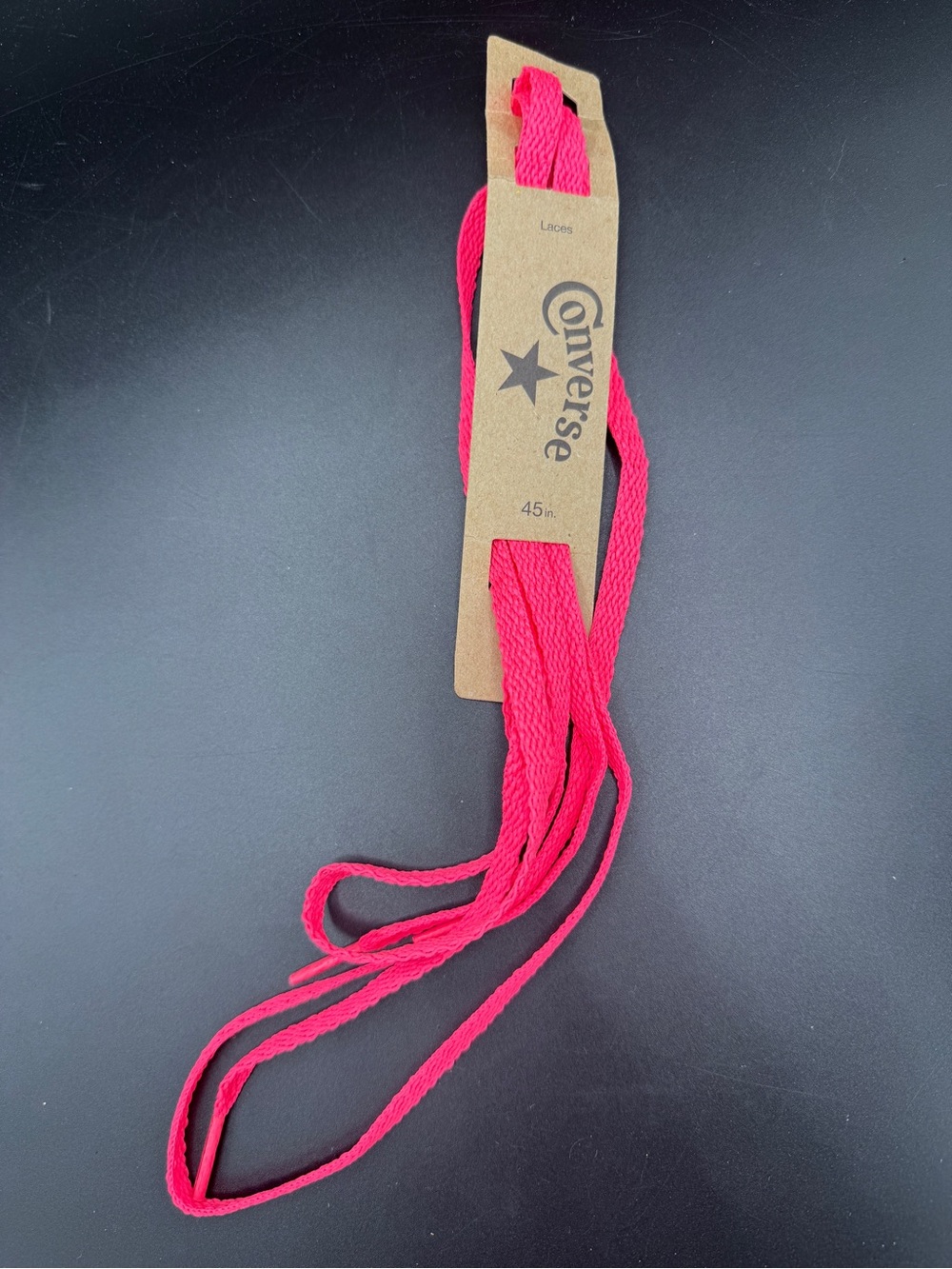 Converse Neon Pink Shoe Laces - 45in NEW!